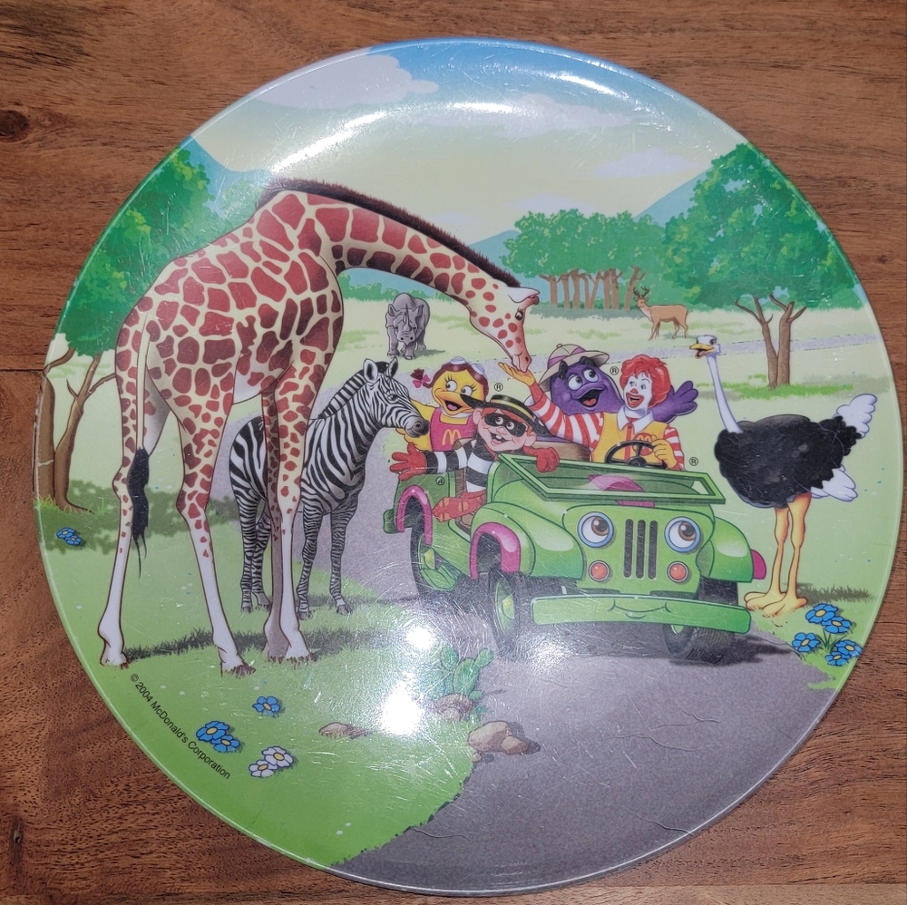 Collelectible McDonald's plate